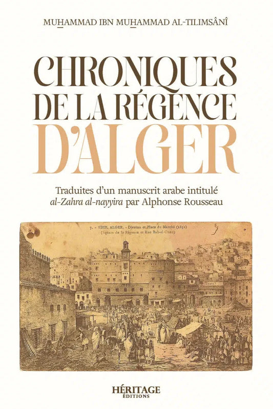 couverture chronique de la régence d'alger