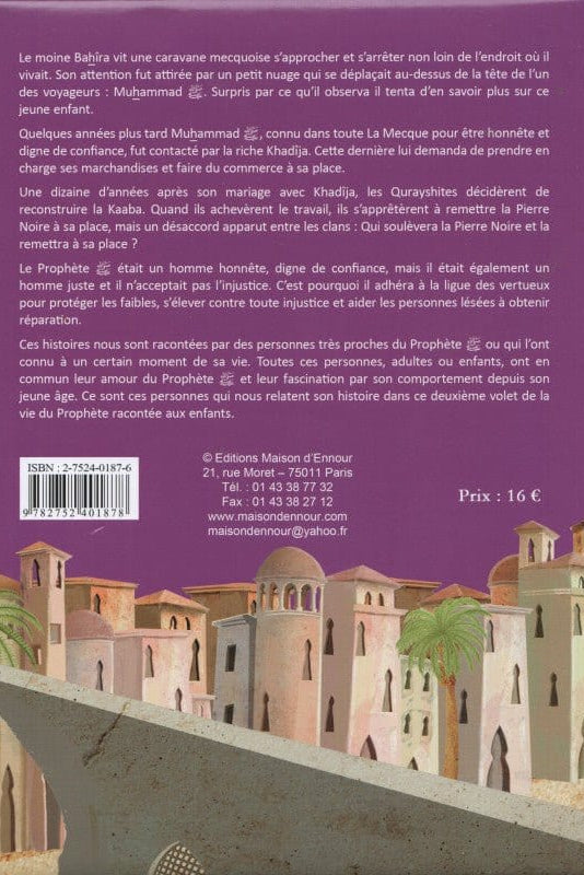 Quatrième de couverture La vie du Prophète racontée aux enfants Tome 2